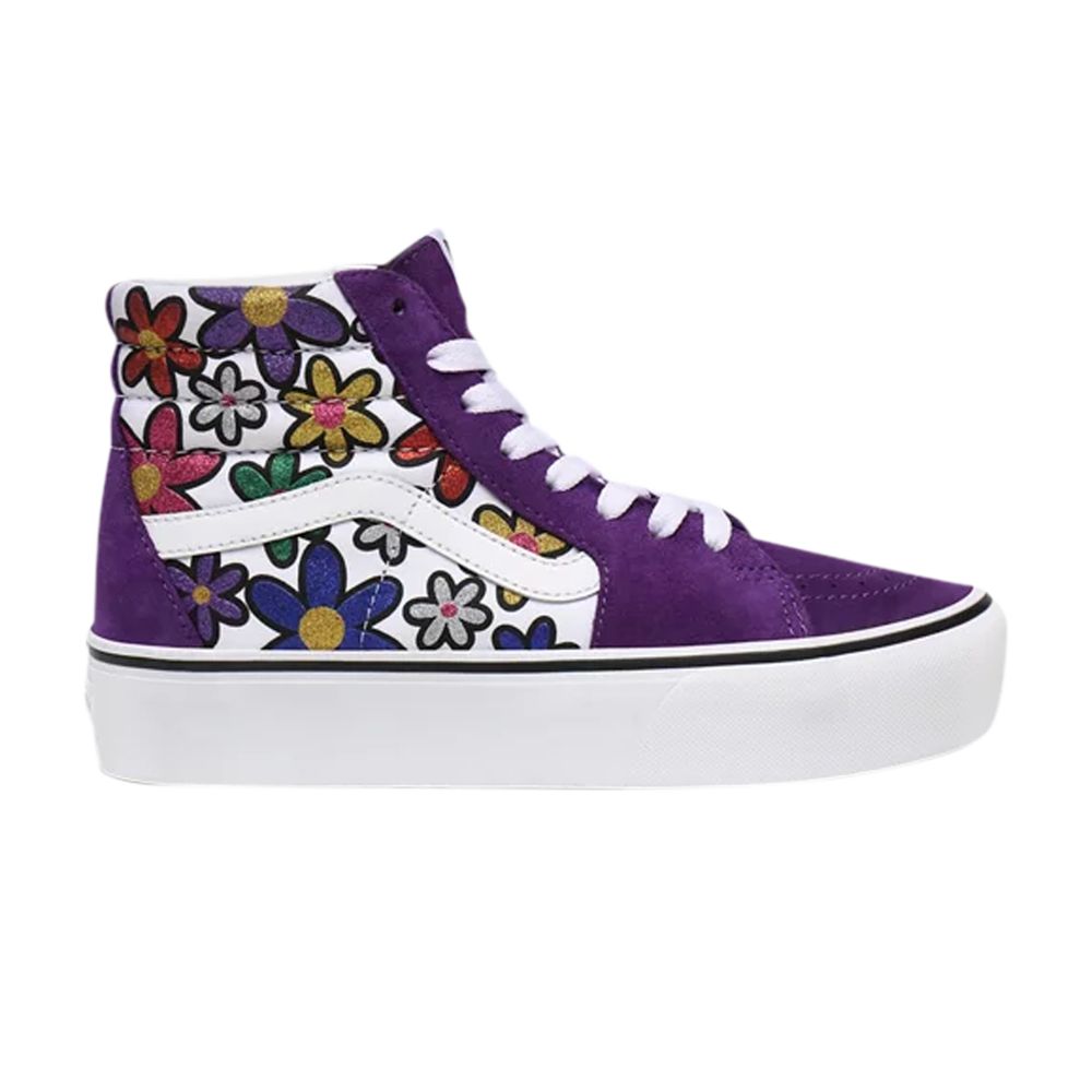 VANS SK8-HI PLATFORM 2 'GLITTER DAISIES'