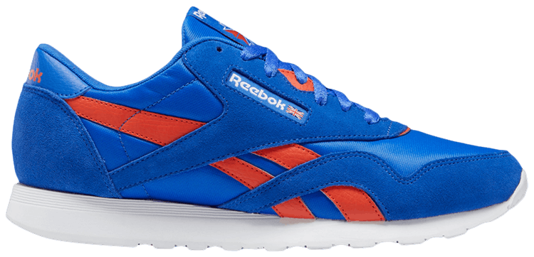 Reebok Classic Nylon Blue Dynamic Red