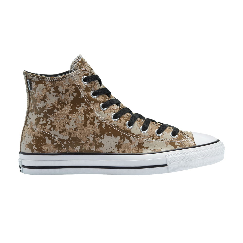 Pre-owned Converse Chuck Taylor All Star Pro High 'digi Camo' In Brown