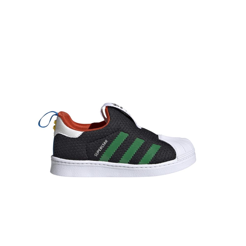 LEGO x Superstar 360 Infant 'Black Green' - FX4924