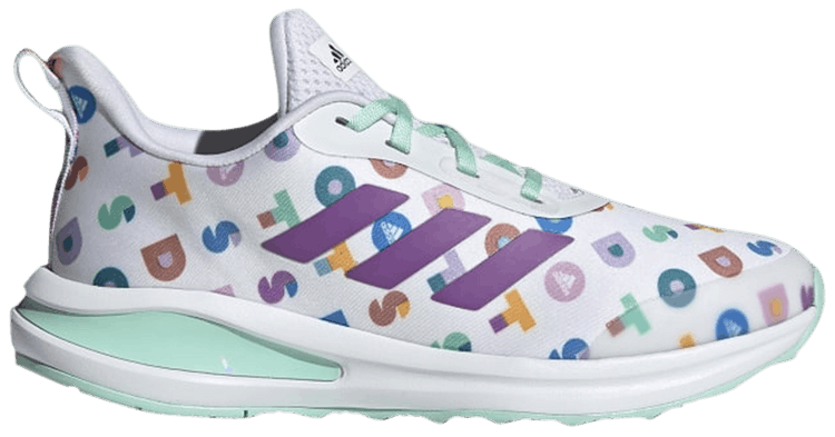 LEGO x adidas FortaRun Big Kid Dots   White