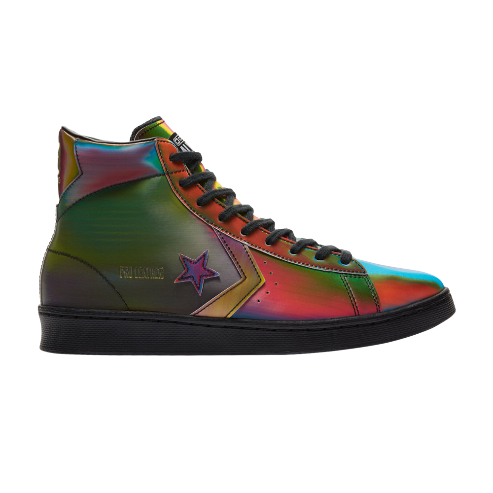 Pre-owned Converse Pro Leather High 'spectrum' In Multi-color