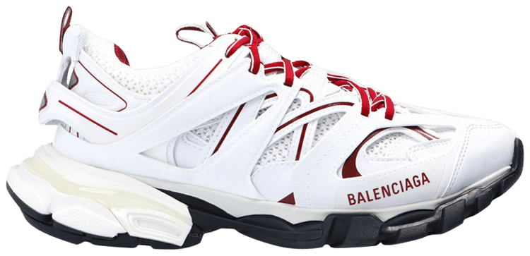関税込【BALENCIAGA】Trackスニーカー White/Red Buy Balenciaga Wmns Track Sneaker 'White Red' - 542436 W3AD1