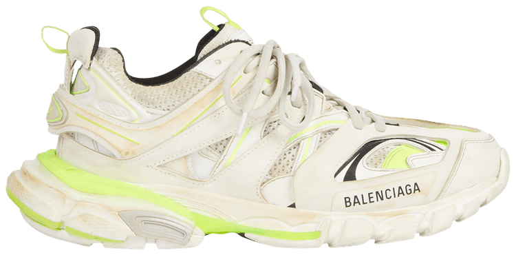 Balenciaga Wmns Track Sneaker White Fluo Yellow