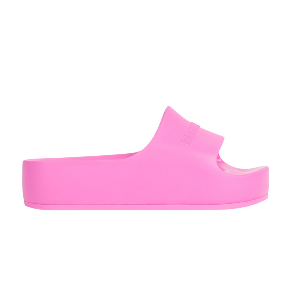 Pre-owned Balenciaga Wmns Chunky Slides 'pink' | Women's Size 39