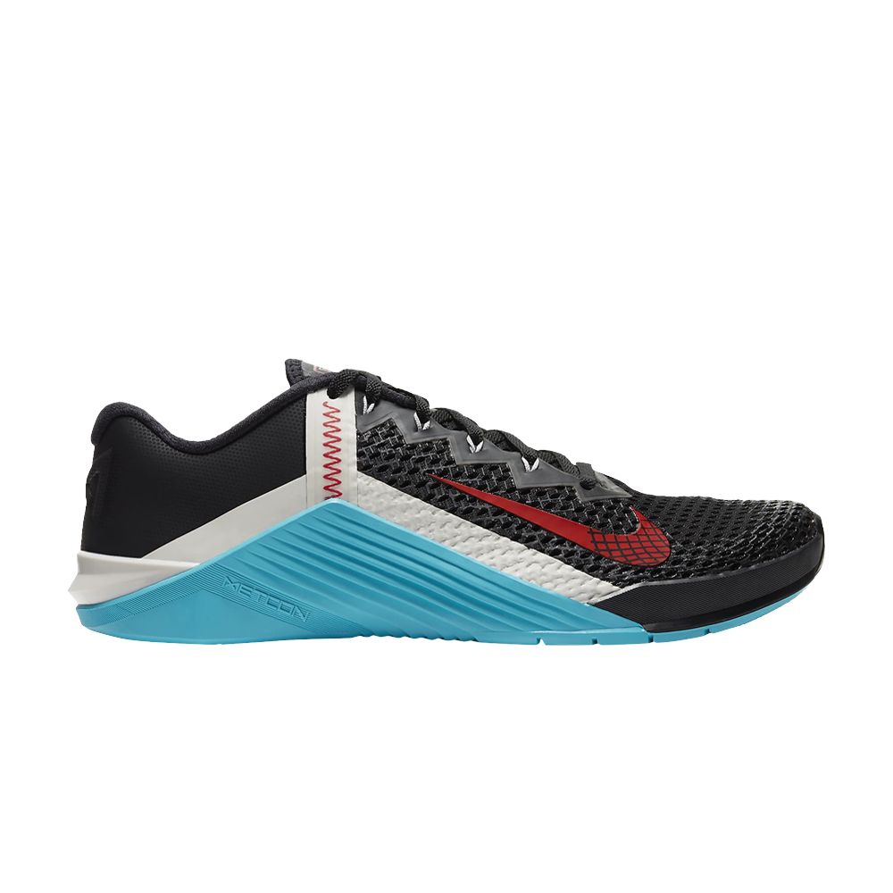 Nike Metcon 6 'Black Light Blue Fury' | Men's Size 10