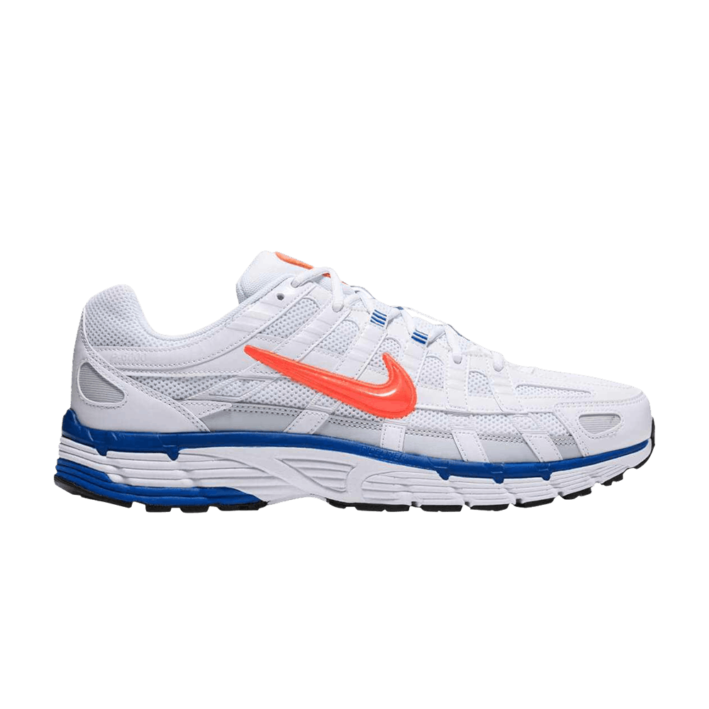 nike p 6000 white orange