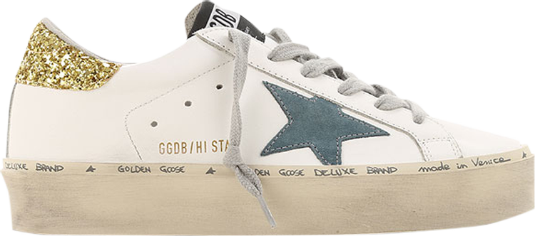 Golden Goose Wmns Hi Star 'White Gold'