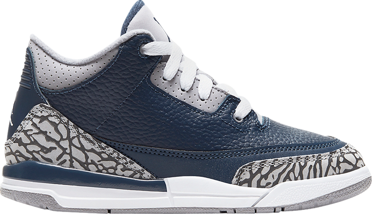 Air Jordan 3 Retro OG 'White & Cement Grey & Blue'. Nike SNKRS