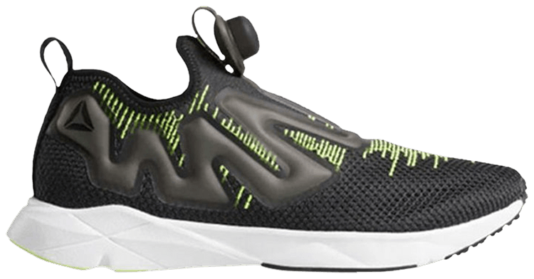 Pump Supreme EMB Black Neon Lime Sample