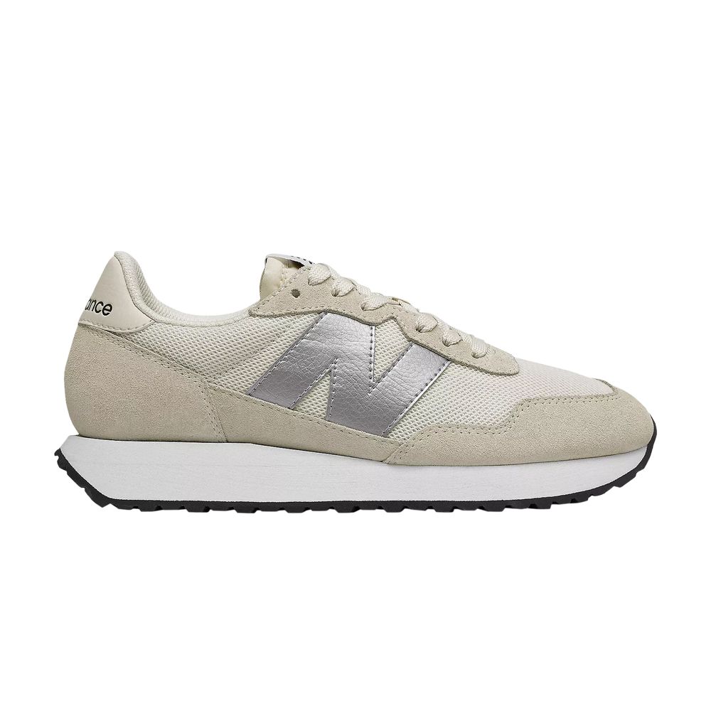 New Balance Wmns 237 'Sea Salt Silver Metallic' | Cream | Women's Size 5.5