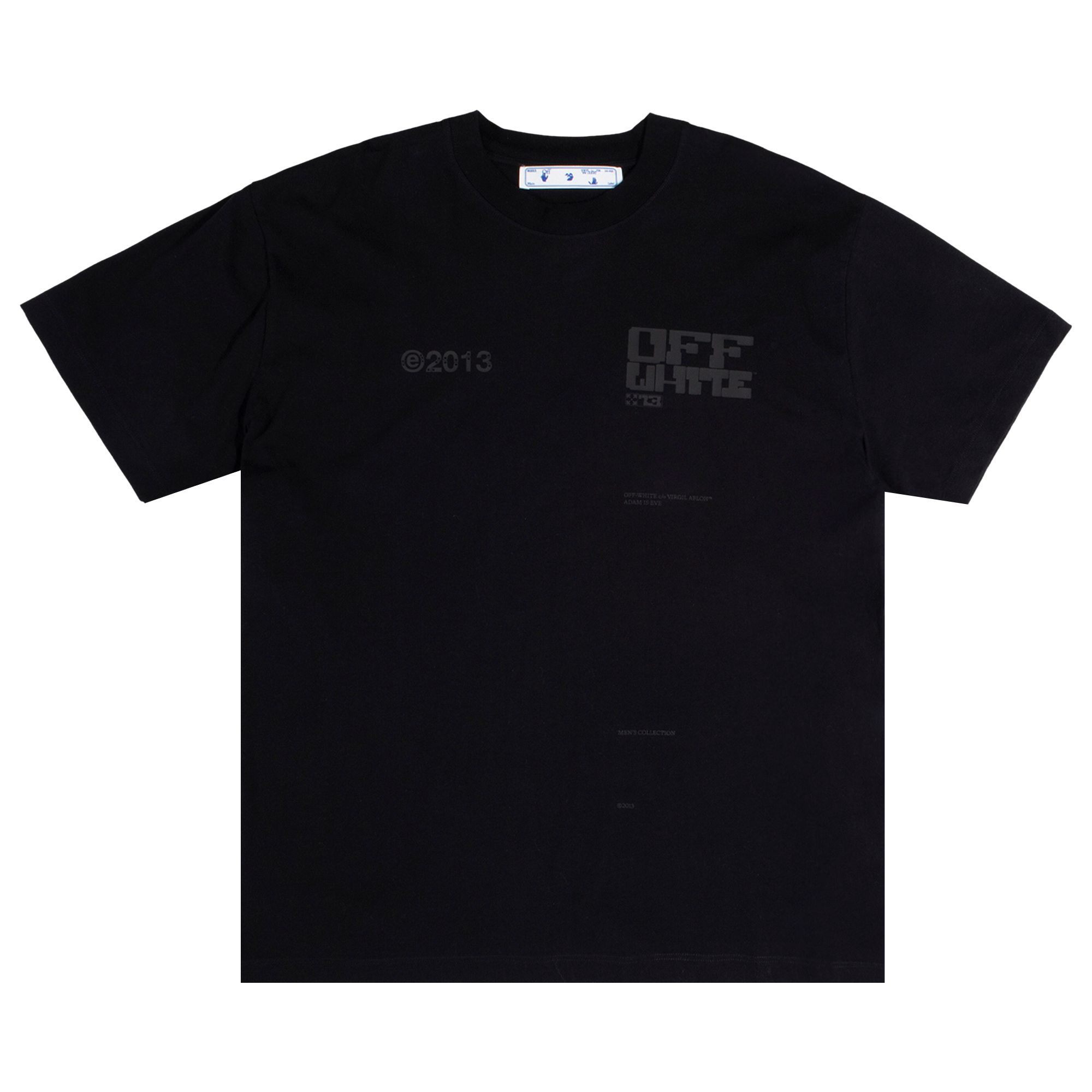 Pre-owned Off-white Tech Marker Short-sleeve Over Tee 'black/white'