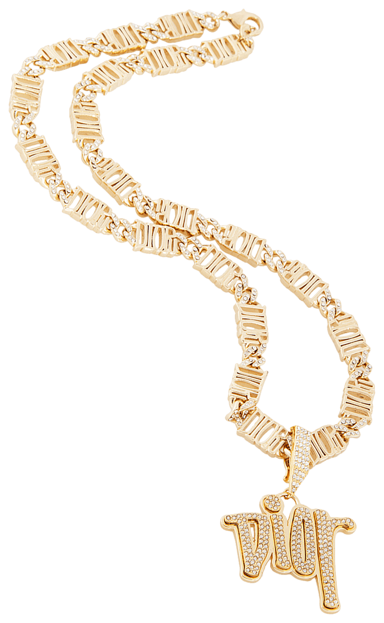 Dior and shawn sales chain link necklace