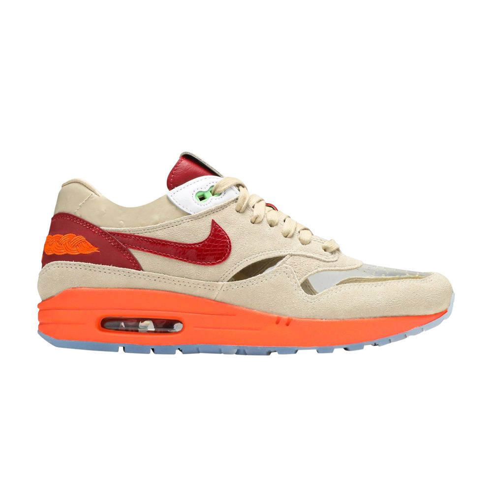 Pre-owned Nike Clot X Air Max 1 Ps 'kiss Of Death' 2021 | Tan | Kid's Size 2.5