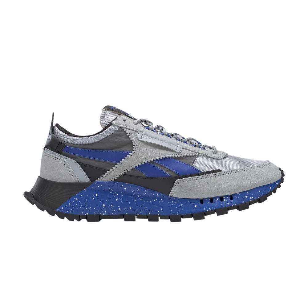 REEBOK CLASSIC LEATHER LEGACY 'GREY COURT BLUE SPECKLE'