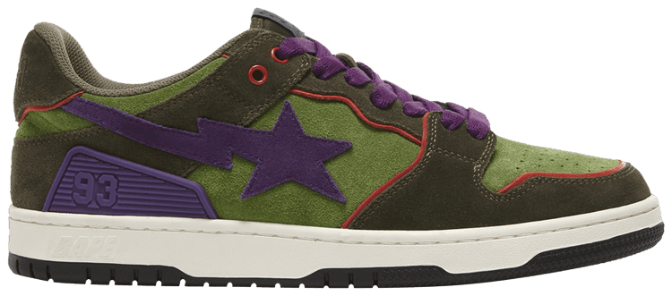 Buy Bapesta Sk8 'Green Dark Purple' - 1G70191029 | GOAT Buy Bapesta Sk8 'Green Dark Purple' - 1G70191029 | GOAT