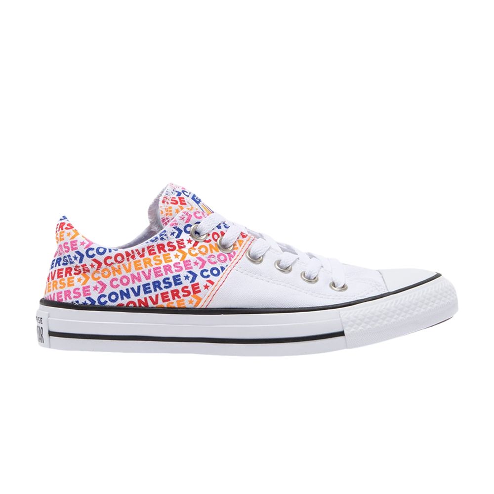 Converse Wmns Chuck Taylor All Star Madison Low 'Multi-Color Logo' | White | Women's Size 9