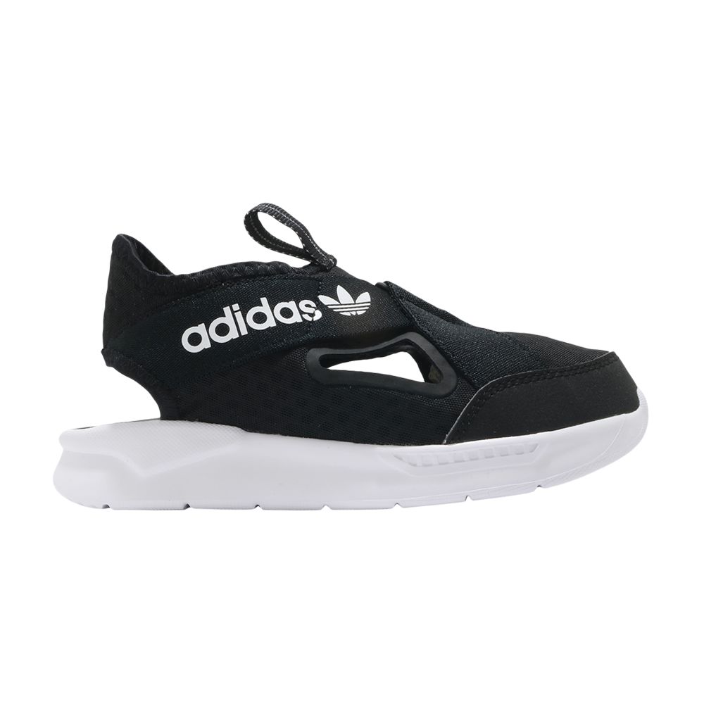 adidas 360 Sandals J 'Black White' 2021 | Kid's Size 1