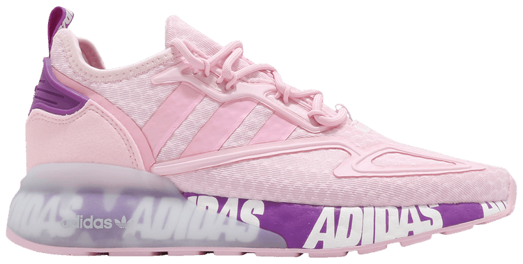 Buy Wmns ZX 2K Boost 'Bold Logo Graphic - Pink Ultra Purple Buy Wmns ZX 2K Boost 'Bold Logo Graphic - Pink Ultra Purple
