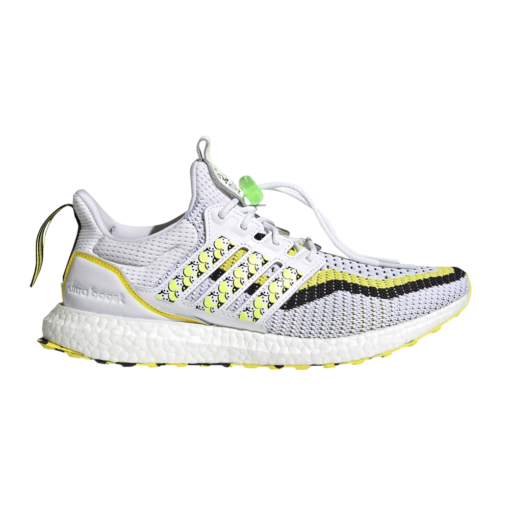 Pre-owned Adidas Originals Ultraboost Dna 'lion Dance - Solar Yellow' In White