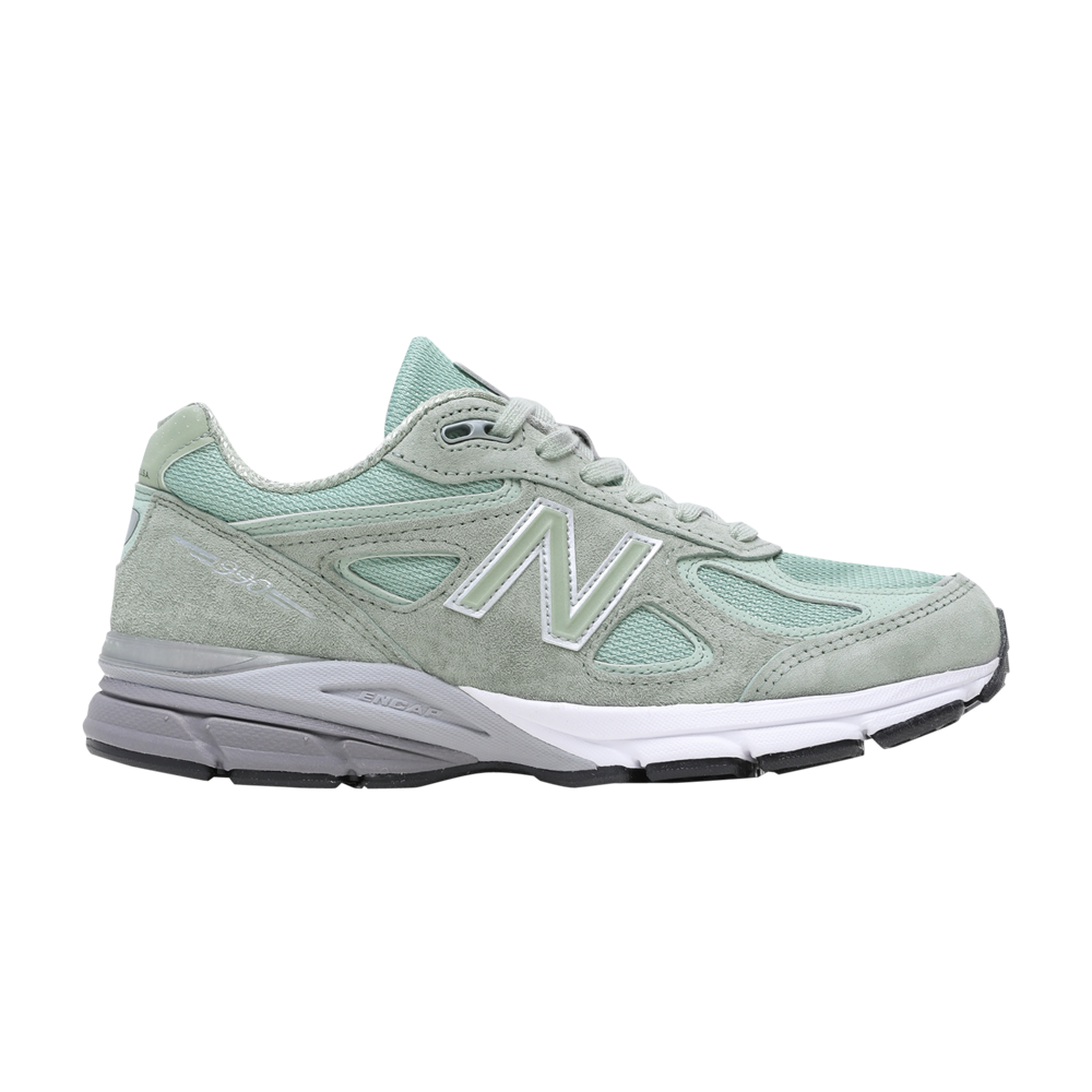 Pre-owned New Balance Wmns 990v4 Made In Usa 'mint' In Green