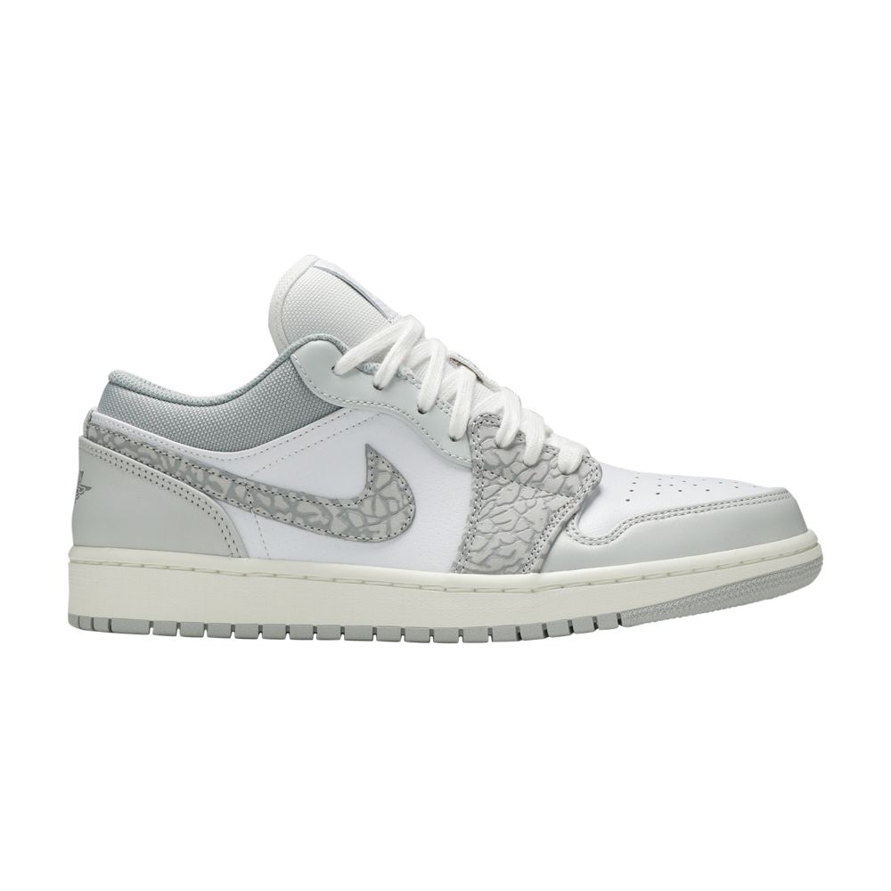 Air Jordan 1 Low Premium 'Elephant Print' | Grey | Men's Size 13