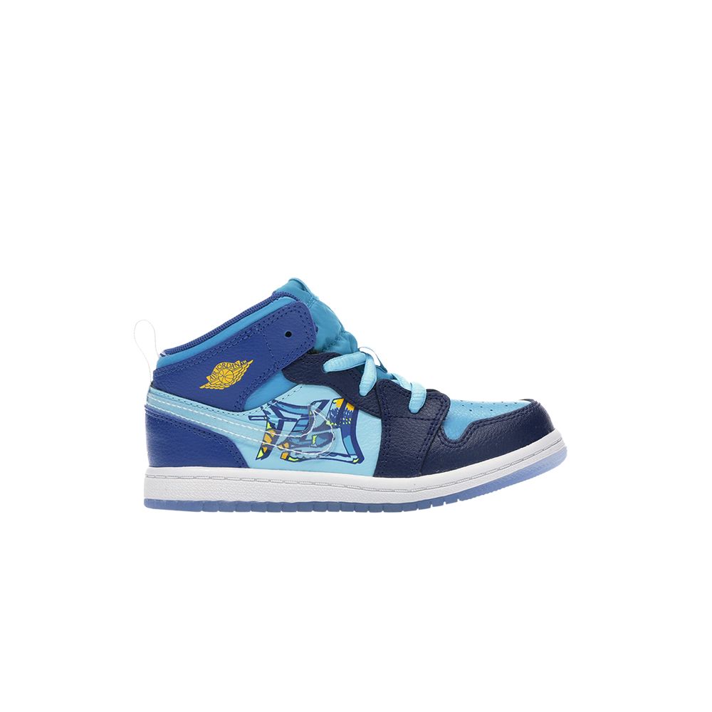 Air Jordan 1 Mid TD 'Fly' | Blue | Infant Size 5