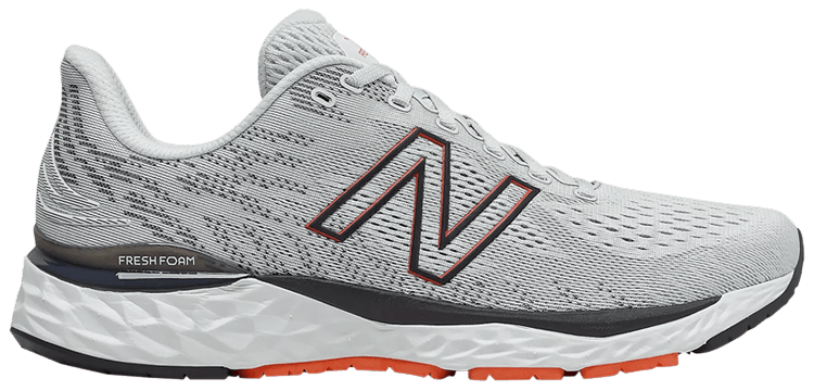 New Balance Fresh Foam 880v11 2E Wide Arrowroot Ghost Pepper