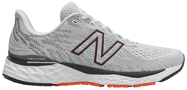 New Balance Fresh Foam 880v11 4E Wide Arrowroot Ghost Pepper