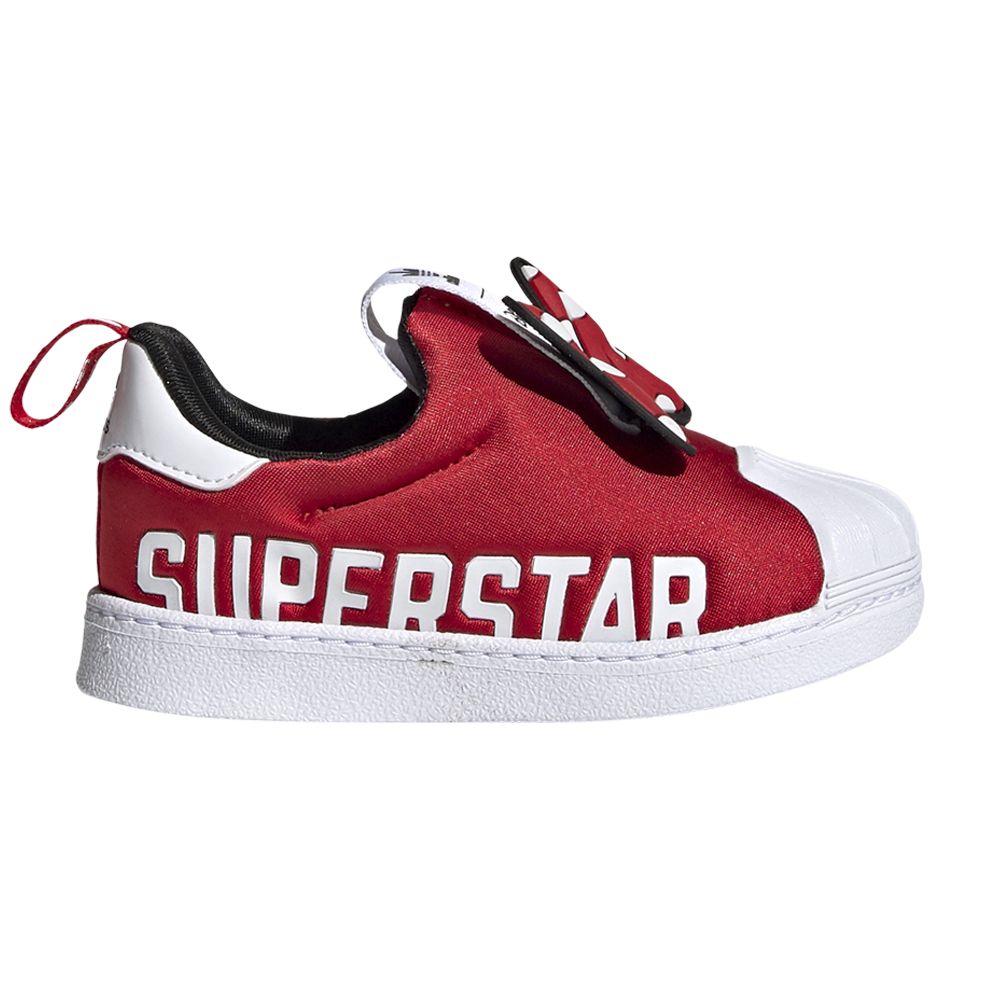 adidas Disney x Superstar 360 X Infant 'Minnie Mouse Bow' | Red | Infant Size 5.5