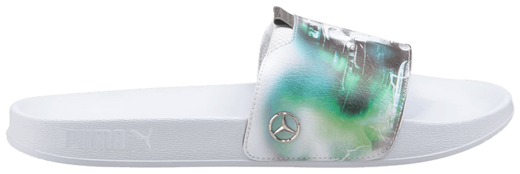 Mercedes AMG Petronas F1 x Puma Leadcat Slide Dynamic Graphic White