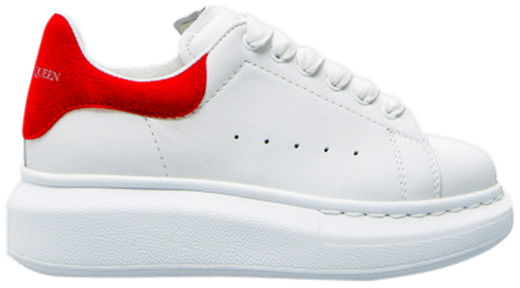 正規店買付【Alexander McQueen】ホワイト/レッド スニーカー Buy Alexander McQueen Oversized Sneaker Kids 'White Lust Red