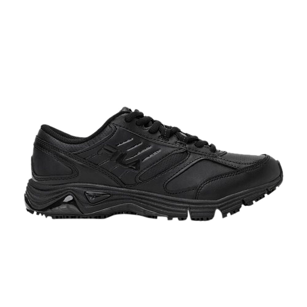 Fila Wmns Memory Flux Slip Resistant 'Black' | Women's Size 11 - 5SG30033-001