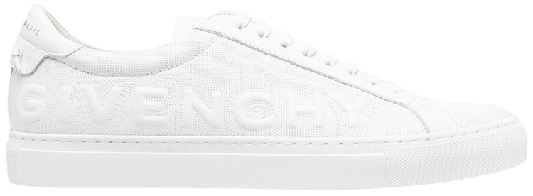 Givenchy Urban Street Low Embossed Logo   White