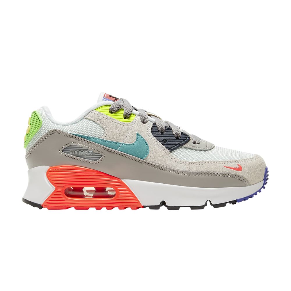 Pre-owned Nike Air Max 90 Ps 'evolution Of Icons' | Grey | Kid's Size 11 In Gray