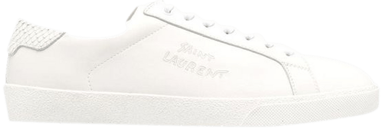 Saint Laurent Court Classic SL06 Low Optic White