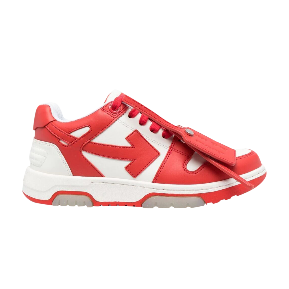 OFF-WHITE Out Of Office Low Outlined White Coral Red (Women's)