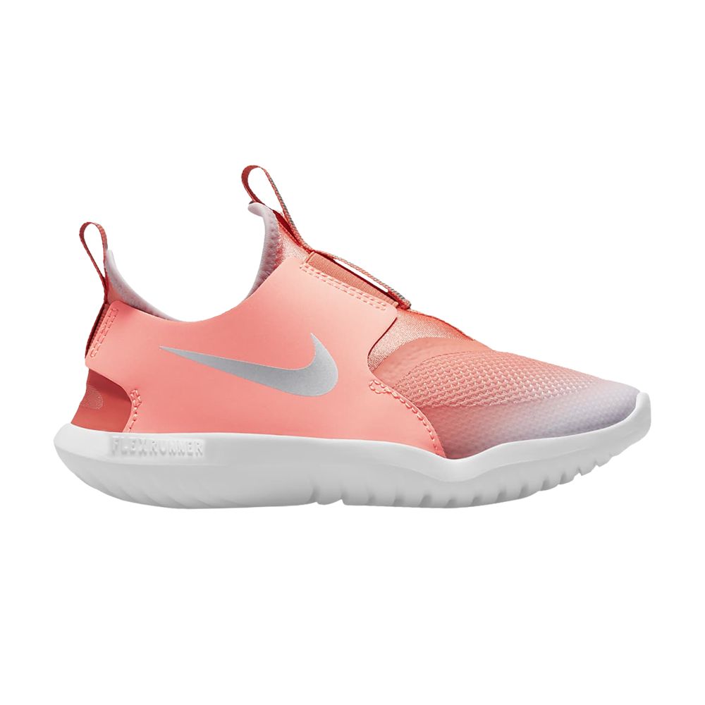 Pre-owned Nike Flex Runner Ps 'crimson Bliss Metallic Platinum' | Orange | Kid's Size 13