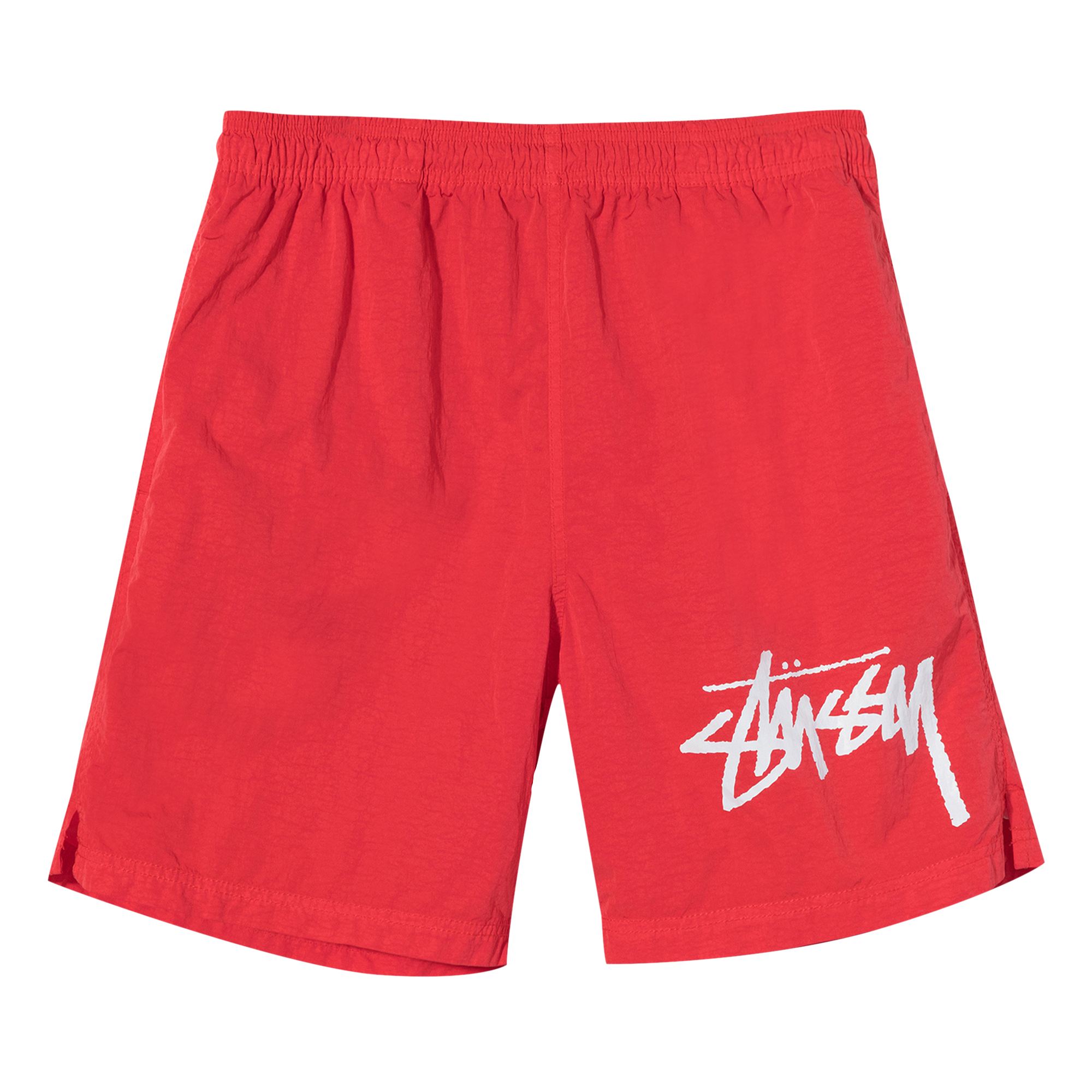 Pre-owned Nike X Stussy Shorts 'habanero Red'