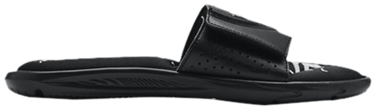 Under Armour Ignite 6 Graphic Strap Slide Black