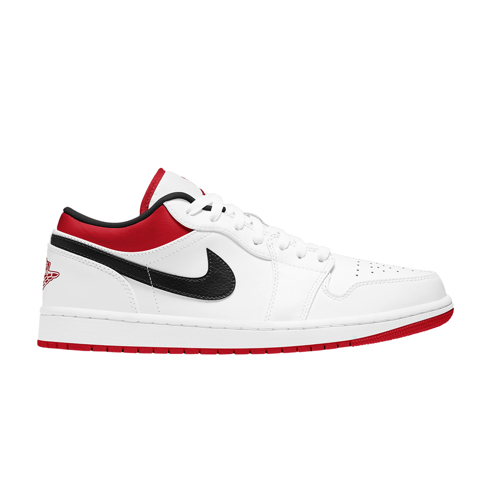 Air Jordan 1 Low 'White University Red 