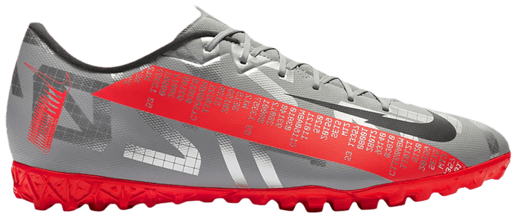 Nike Mercurial Vapor 13 Academy TF Neighbourhood Pack   Metallic Bomber Grey