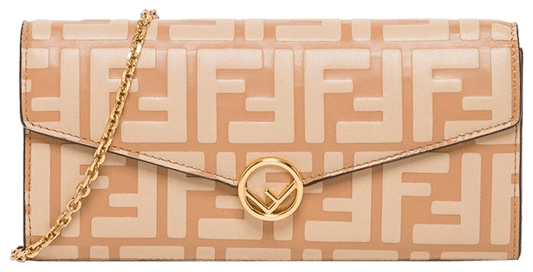 Fendi logo wallet on chain shop