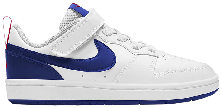 Nike Court Borough Low PS White Deep Royal