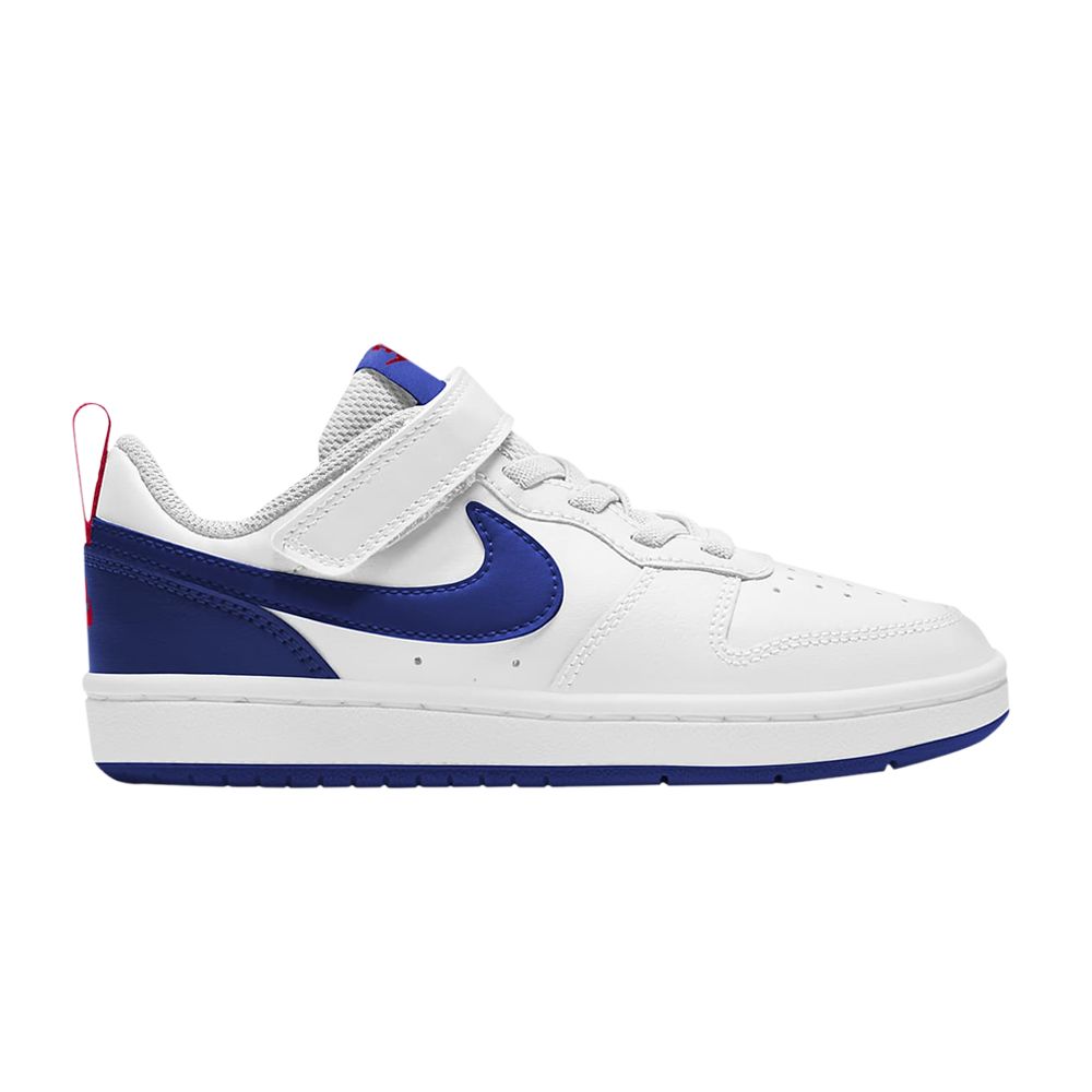 Pre-owned Nike Court Borough Low Ps 'white Deep Royal' | Kid's Size 11