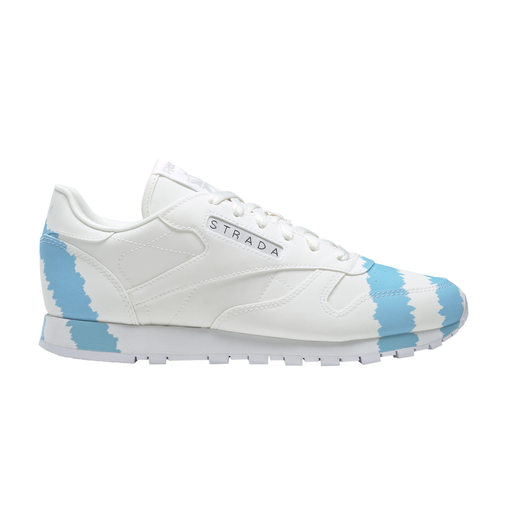 Pre-owned Reebok Collina Strada X Wmns Classic Leather 'call Mom' In White