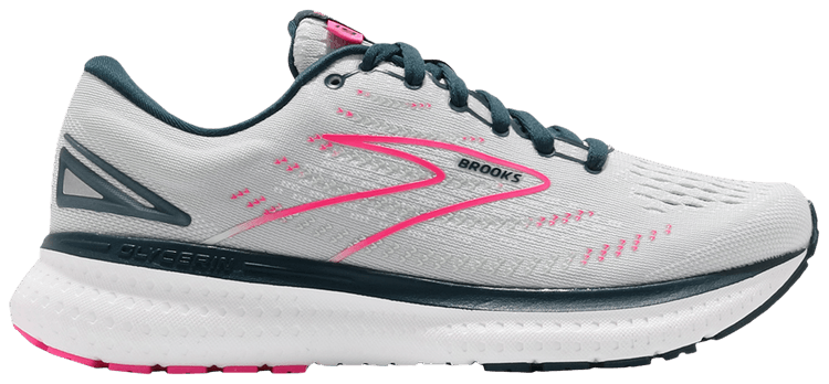 Brooks Wmns Glycerin 19 Wide Ice Flow Navy Pink