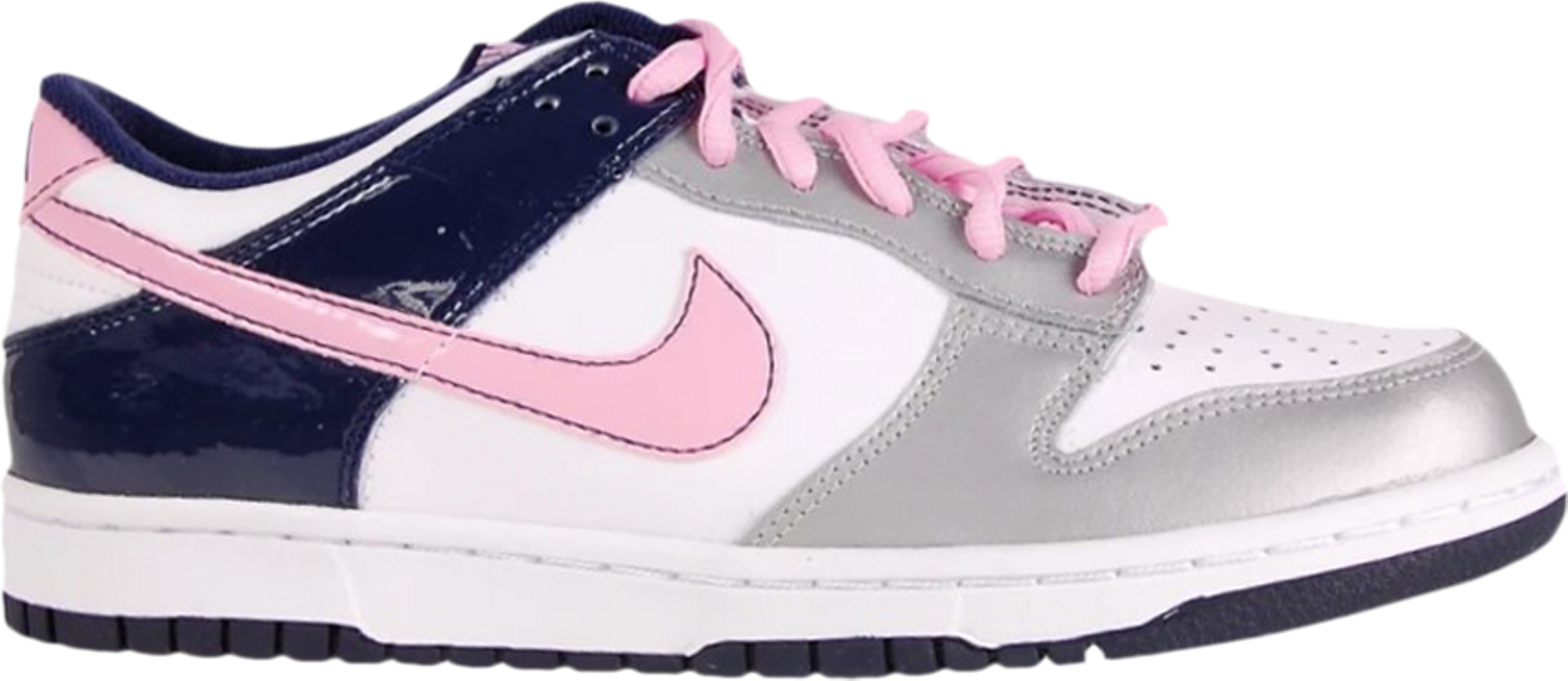 Buy Dunk Low GS 'White Perfect Pink' - 309601 166 | GOAT