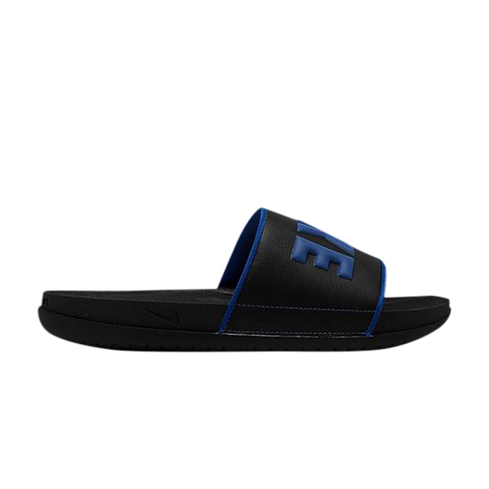 Pre-owned Nike Offcourt Slide 'black Game Royal' | Men's Size 7