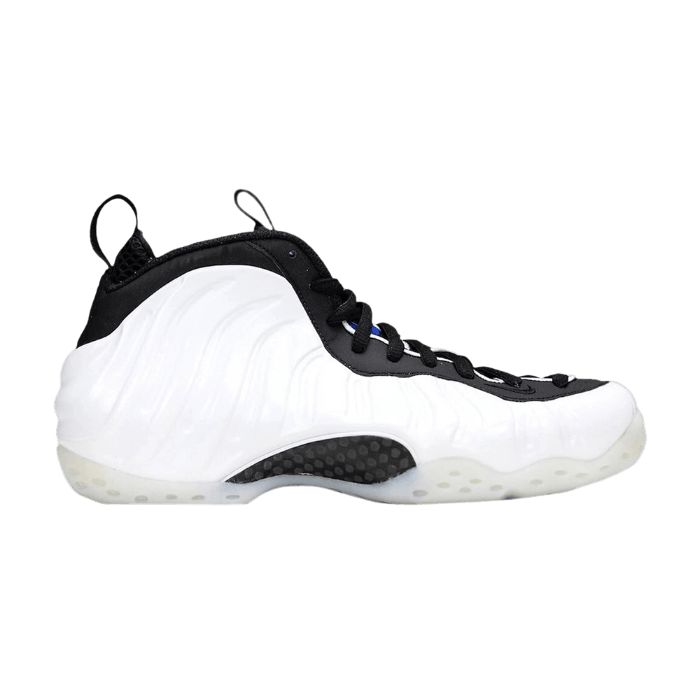 white foamposite shoes